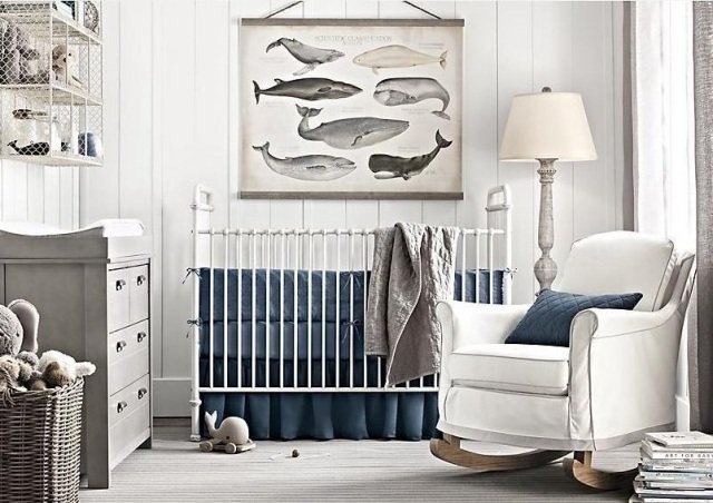 decoration chambre nautique