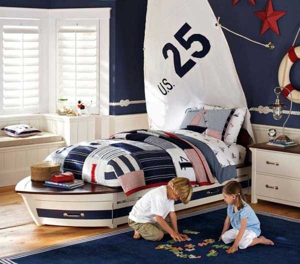 decoration chambre nautique