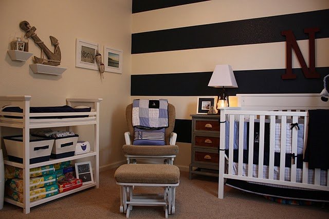 decoration chambre nautique