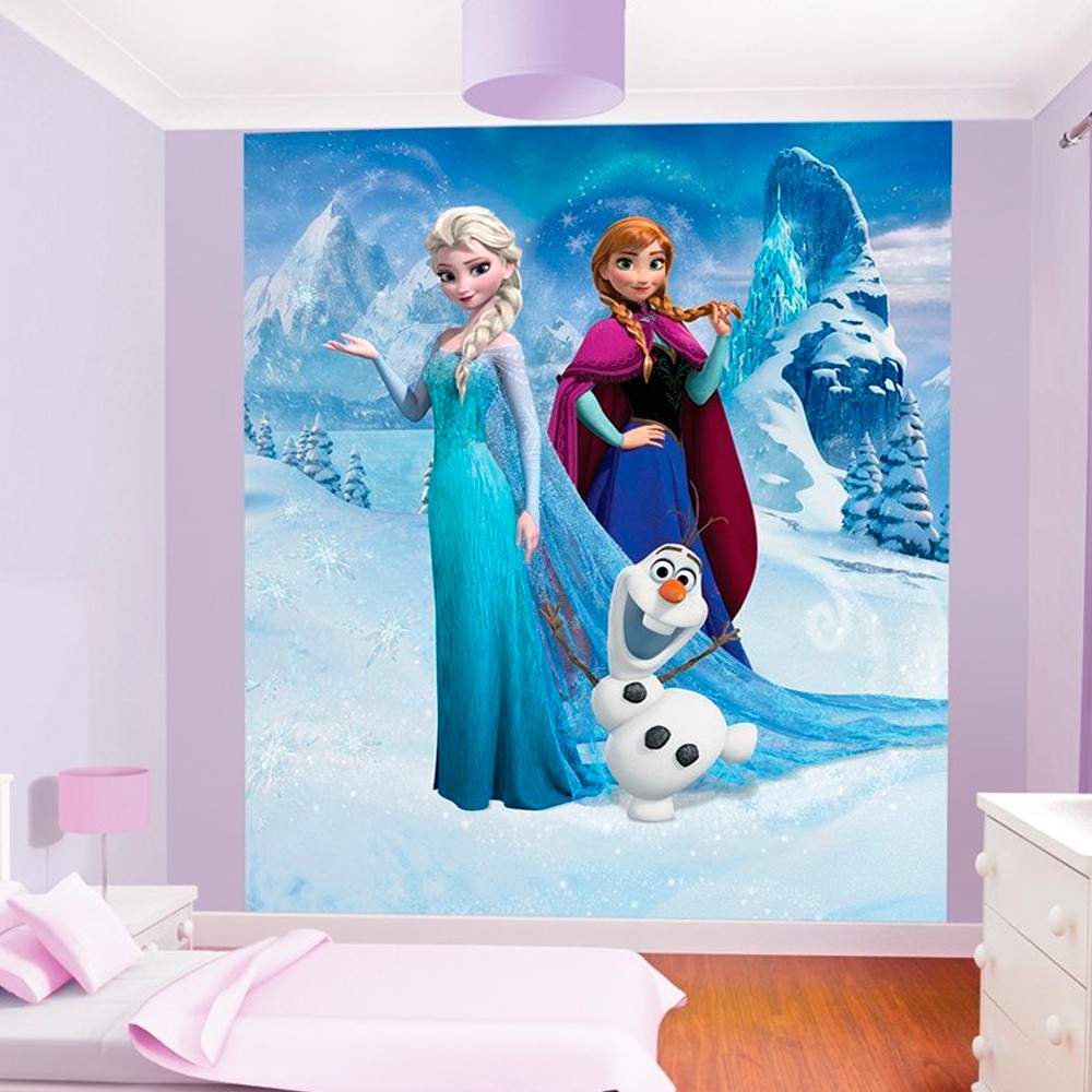 decoration chambre reine des neiges