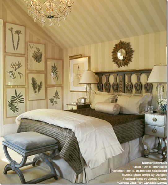 decoration chambre style cottage