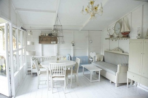 decoration chambre style cottage