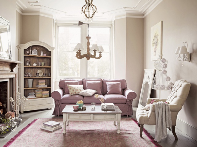 decoration chambre style cottage