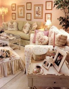 decoration chambre style cottage