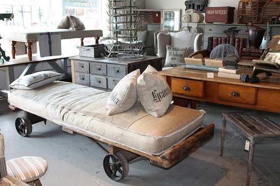 decoration chambre style usine