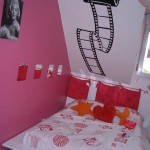 decoration chambre theme cinema