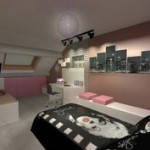 decoration chambre theme cinema