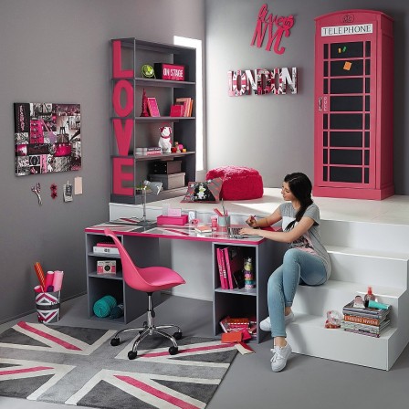decoration chambre theme londres