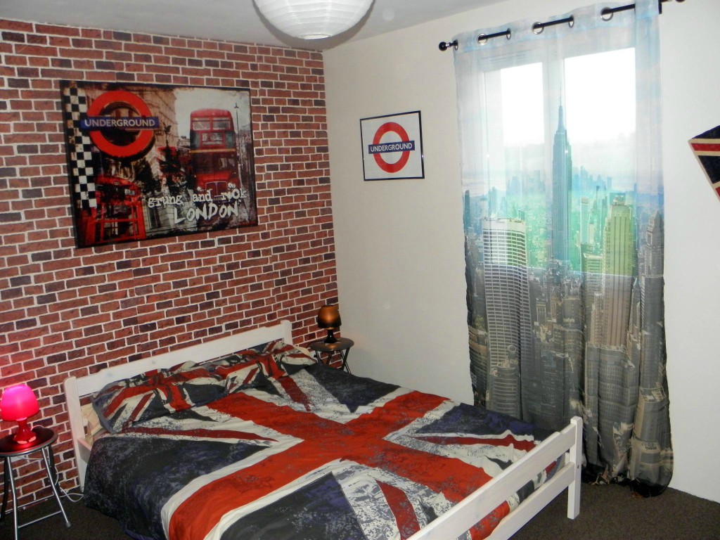 decoration chambre theme londres