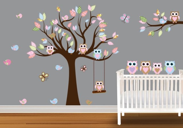 decoration de chambre hibou