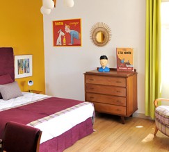 decoration de chambre tintin