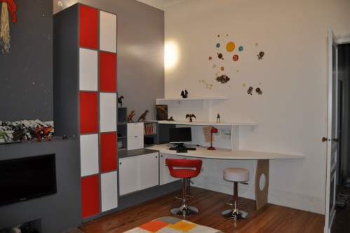 decoration de chambre tintin