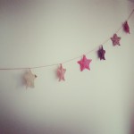 decoration murale tissu bebe