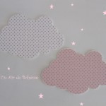 decoration murale tissu bebe