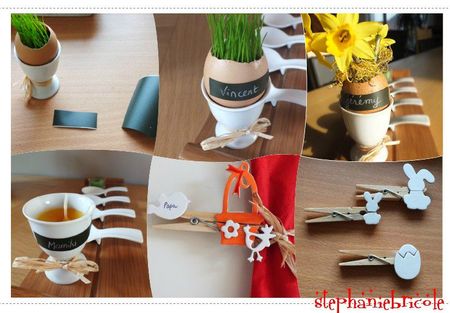 decoration table paques faire soi meme
