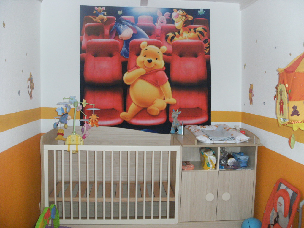 decoration winnie chambre bebe
