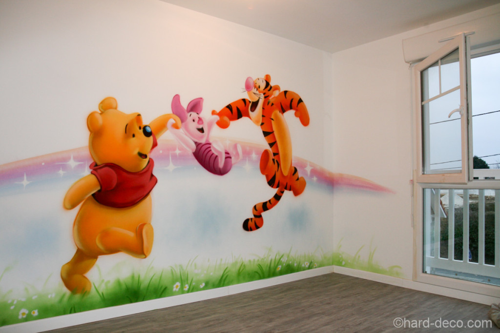 decoration winnie chambre bebe