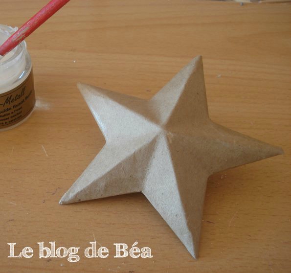 fabriquer deco noel etoile 3d