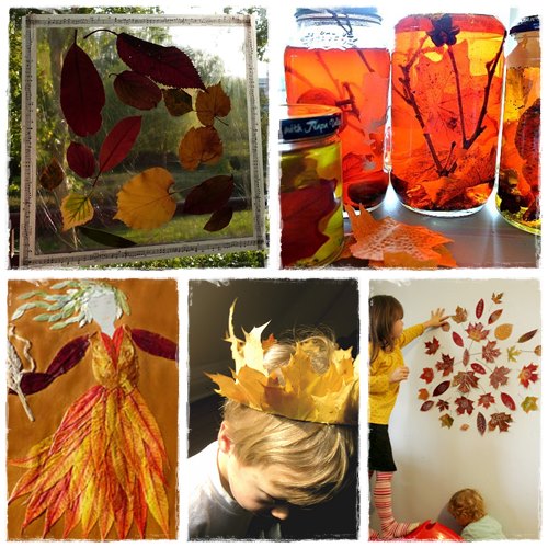 fabriquer un decors d automne