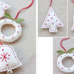 faire decoration de noel en feutrine