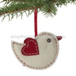 faire decoration de noel en feutrine