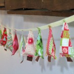faire decoration de noel en tissu