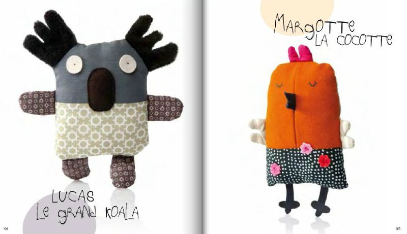 faire un doudou en feutrine