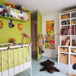 idee deco chambre bebe vert anis