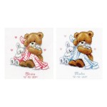 kit point de croix doudou