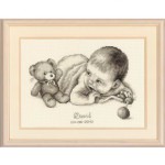 kit point de croix doudou