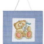 kit point de croix doudou