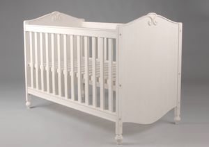 lit bebe barreaux blanc