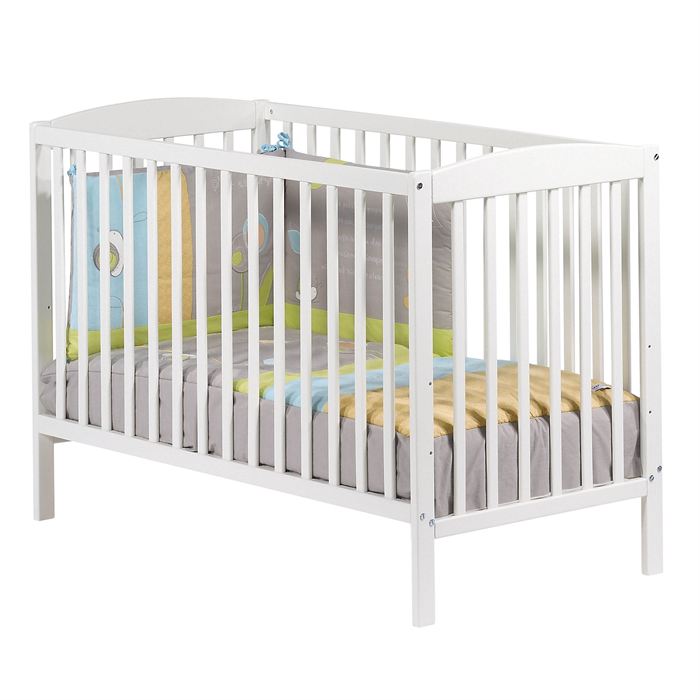 lit bebe barreaux blanc
