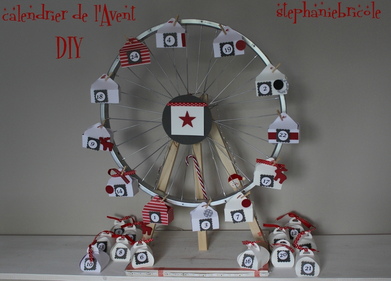 modele de calendrier de l avent a faire soi meme