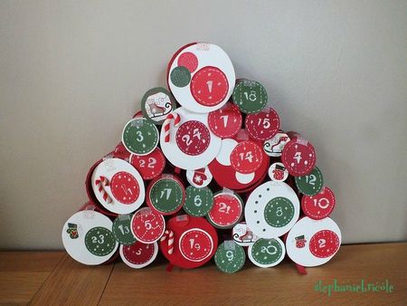 modele de calendrier de l avent a faire soi meme