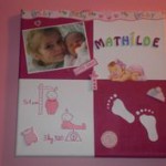 tableau chambre bebe a faire so meme