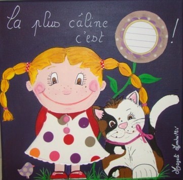 tableau pour chambre jeune fille