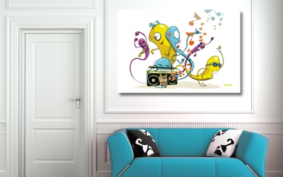 tableau pour une chambre