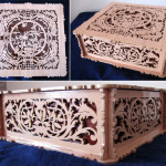 boite a bijoux ancienne en bois