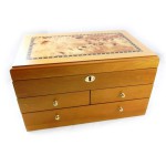 boite a bijoux ancienne en bois