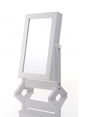 boite a bijoux avec miroir inclinable