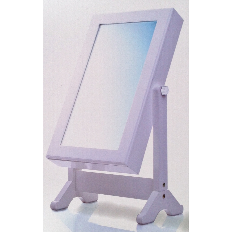 boite a bijoux avec miroir inclinable