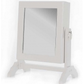boite a bijoux avec miroir inclinable