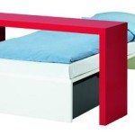 bout de lit a roulettes