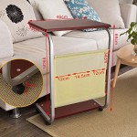 bout de lit a roulettes