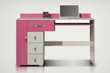 bureau en bois pour fille