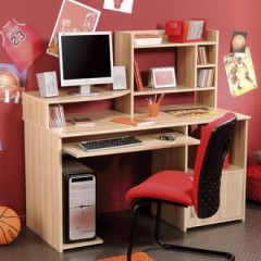 bureau en bois pour fille