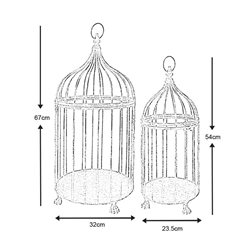 cage oiseau decorative la redoute