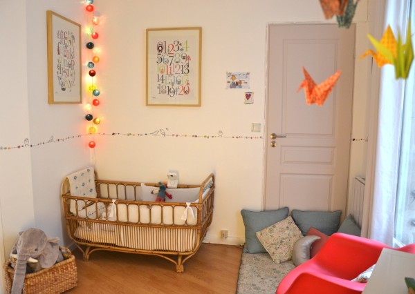 chambre bebe decoration vintage