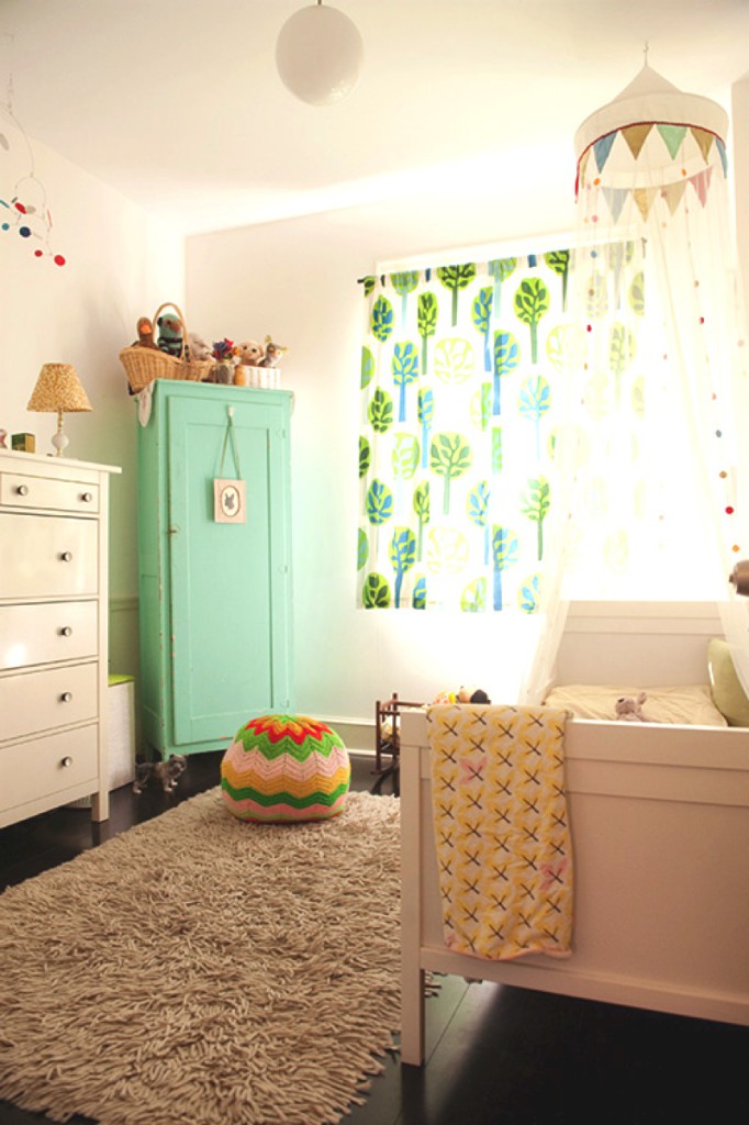 chambre bebe decoration vintage